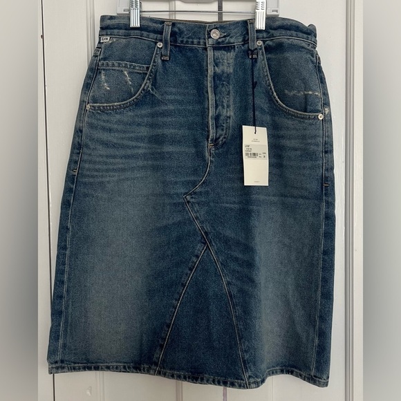 Citizens Of Humanity Lacy Skirt Currant Skirts size 28/6 - Picture 6 of 12